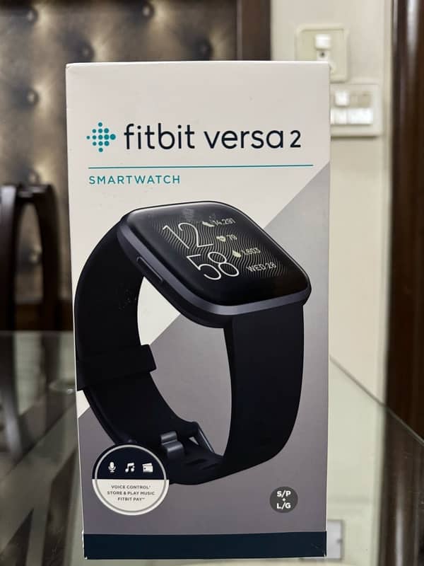 FITBIT VERSA 2 SMARTWATCH BRAND NEW JUST BOX OPENED LOCATION BAHRIA 0