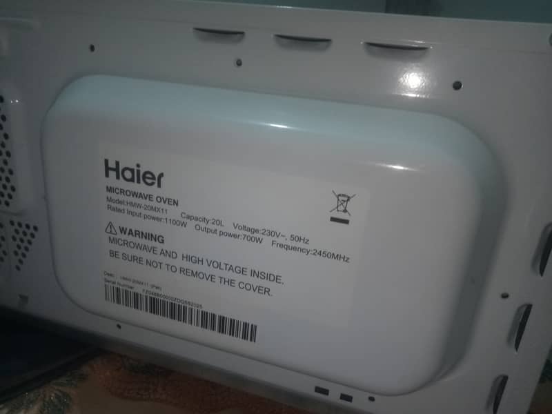 Haier new oven 0