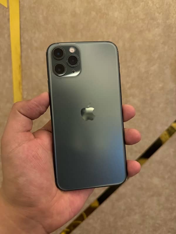 Iphone 11 pro green PTA APPROVE 0