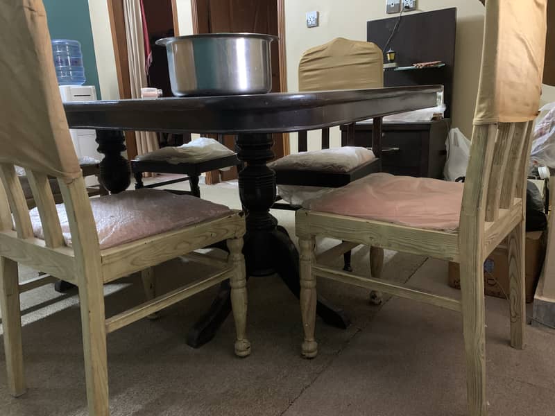 Dining table with 4chair 0