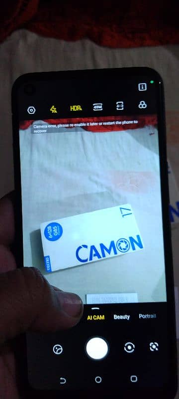 Camon 17 6GB 128GB Android 12 5000mh bettry Dual SIM PTA Approved 2