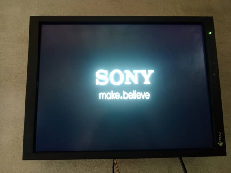 EIZO Company Ki Japani LED TV. SONY Ka Card Laga Hai USB Dish Cable 9