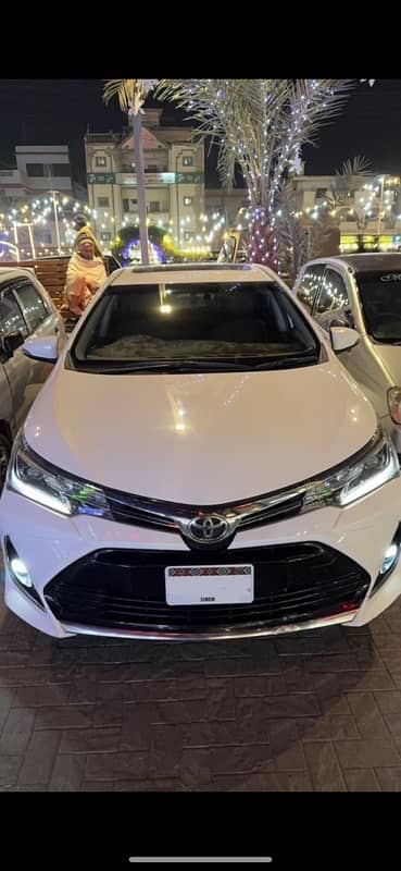 Toyota Altis Grande 2023 black interior 0