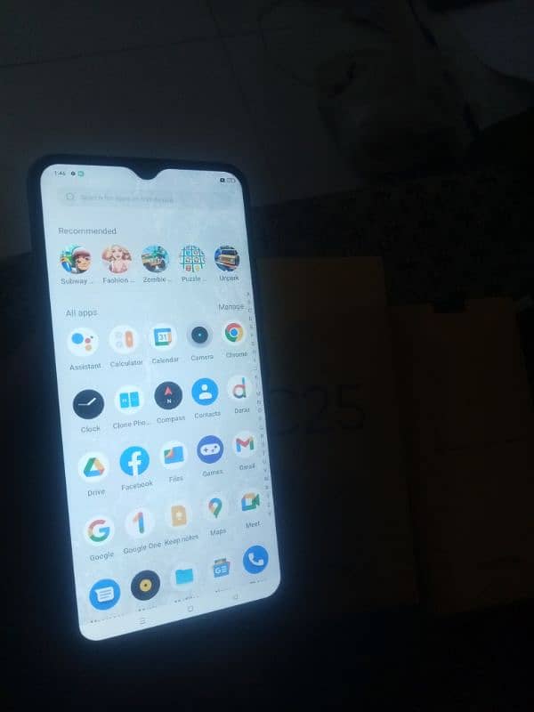 c25 realme 4/128gb complete Saman 1