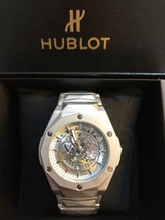 Hublot Luxury Watch with Orignal Box and 1 Year warranty