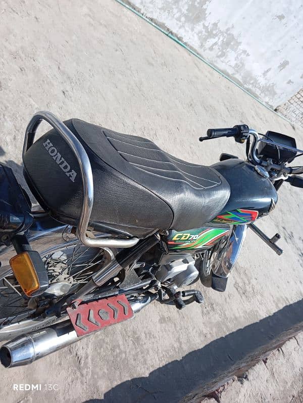 Honda CD70 black 2021-22 model for sale . 1