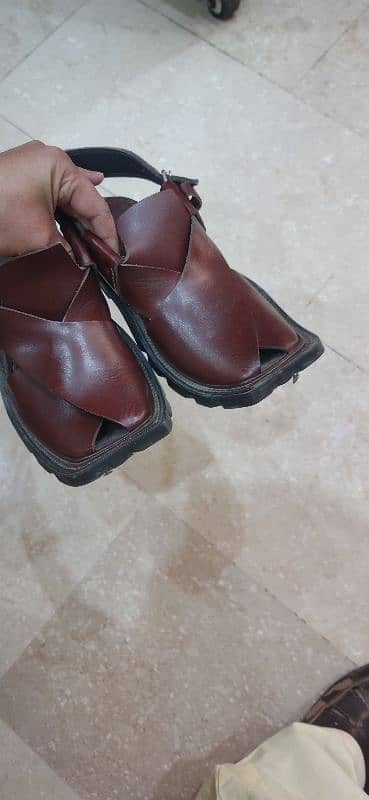 peshwari chappal leather 0