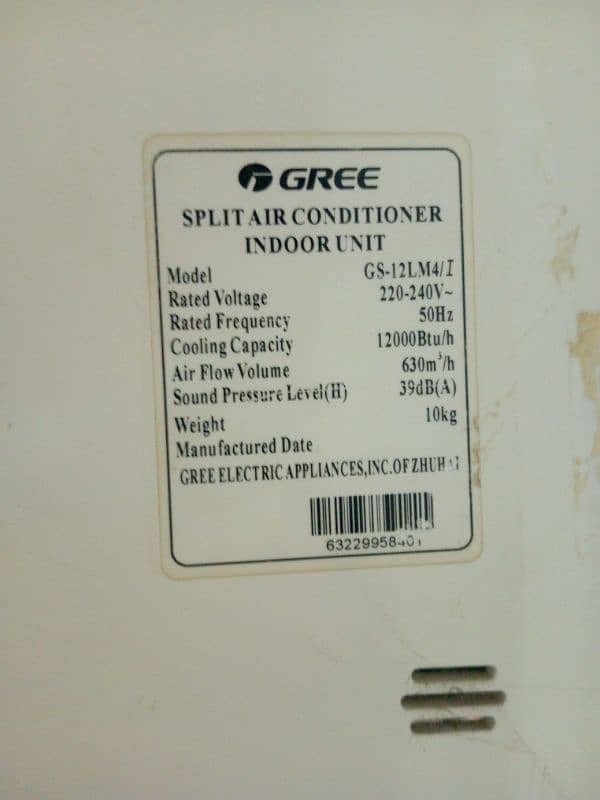 GREE 1 TON AC 3