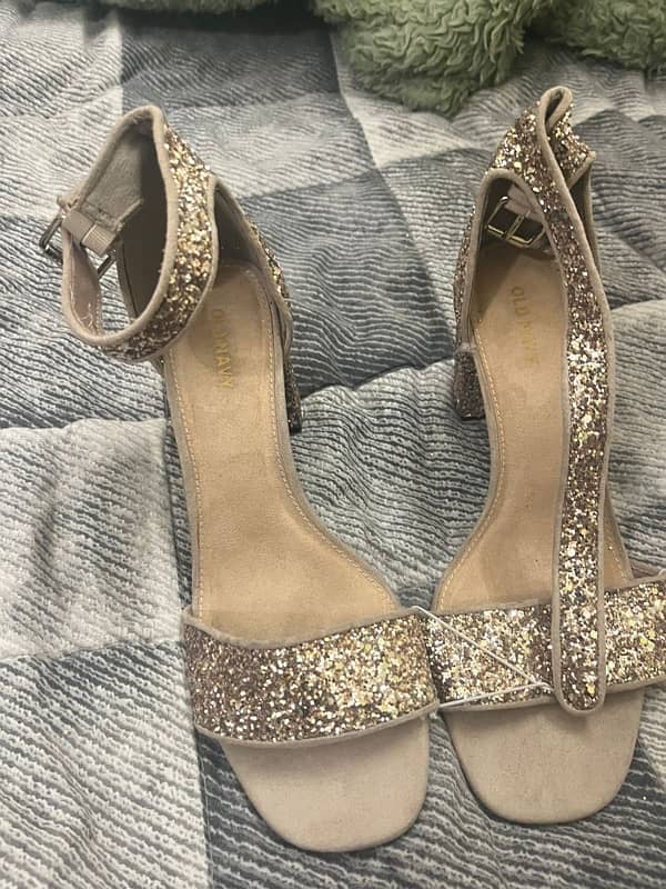 Old navy Sparkly Heels Original unused from Canada 3