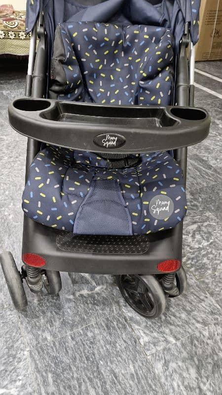 Mom Squad / Stroller Mom Squad C19 - Blue - 0237596 / pram 3