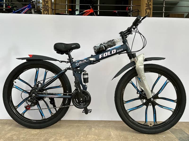 26” Folding-Mountain Bike (Lazer Star) 19