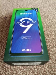 Infinix Hot 9 Play With Box For sale