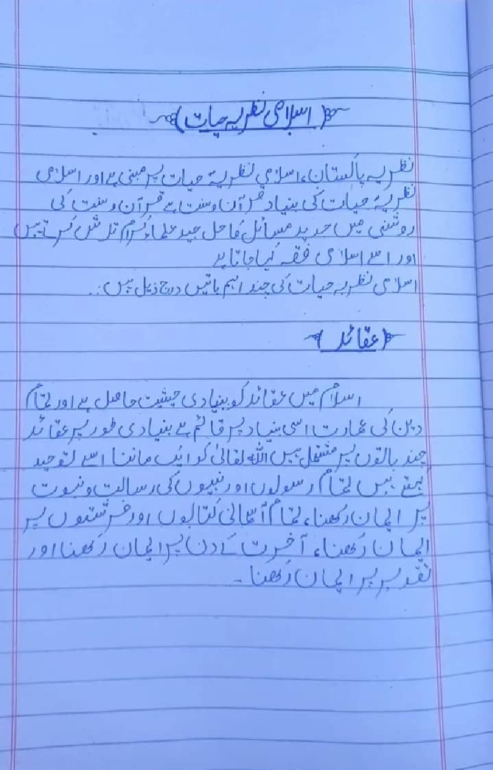 Professional Urdu & english assignment work in low cast 6