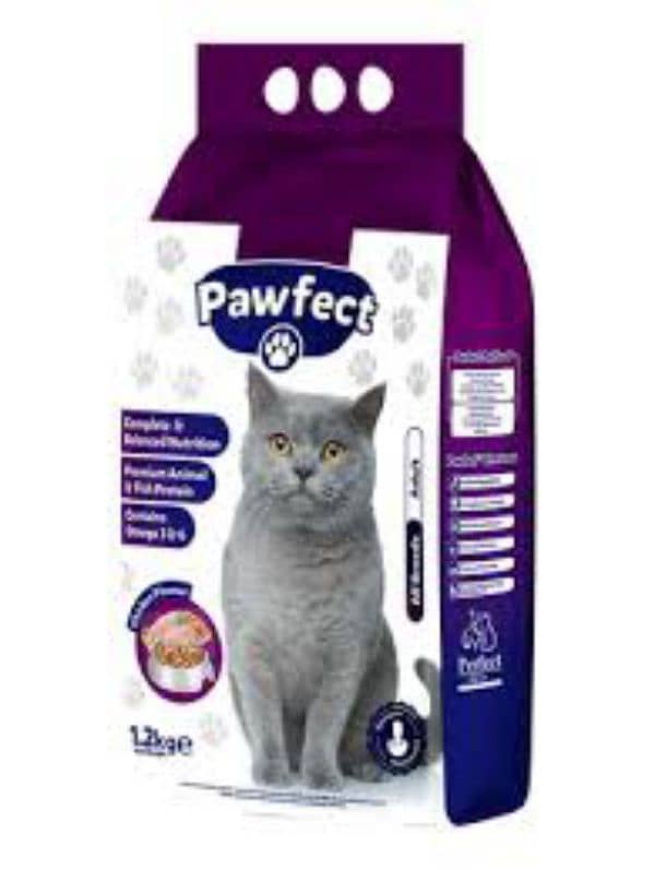 FLUFFY,PAWFECT CAT FOOD 1