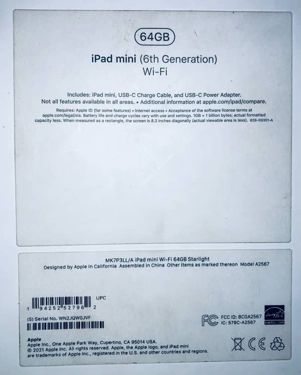 ipad mini 6 7