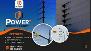 Electric fence Security System,Mobile,wifi,Safe City