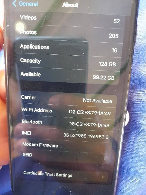 I phone 7 (128) GB bypass 1