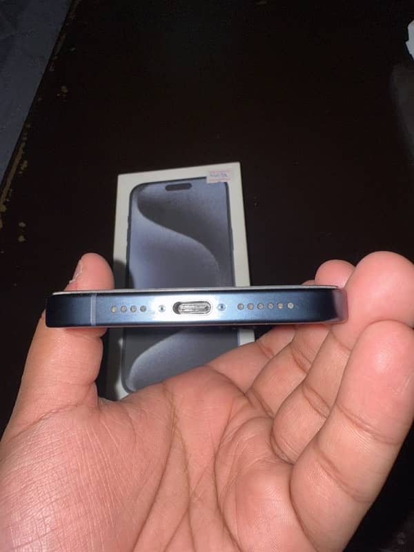 Iphone 15 pro max blue titanium non pta lla model usa model 3