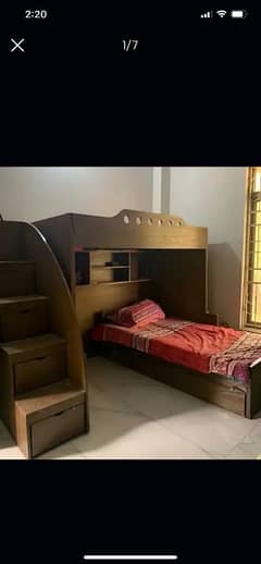 3 bed bunk bed