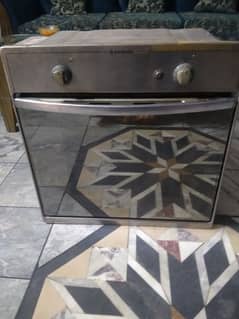 gas and electric oven