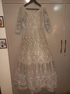 Bridal Maxi | Bridal walima Dress | Wedding Dress | bridal Walima max