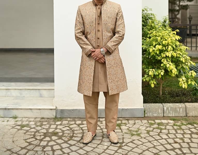 indian Style Groom Sherwani 3