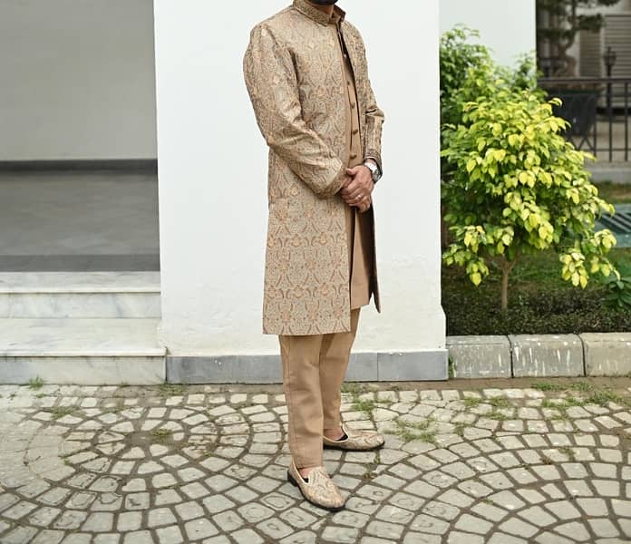 indian Style Groom Sherwani 4