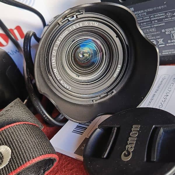 canon 200d II 4k 30 fullhd 60 hd 120 with lens 0