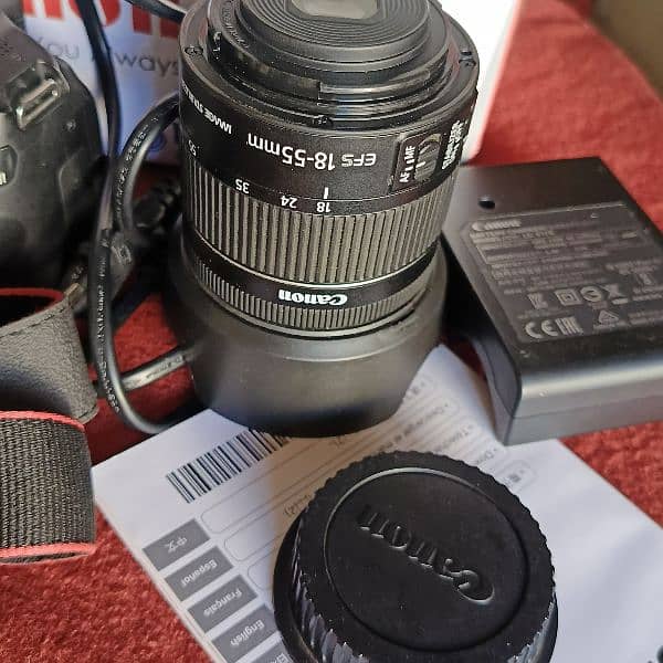 canon 200d II 4k 30 fullhd 60 hd 120 with lens 6