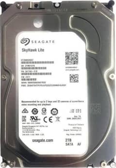 2TB seagate Sata Hard disk