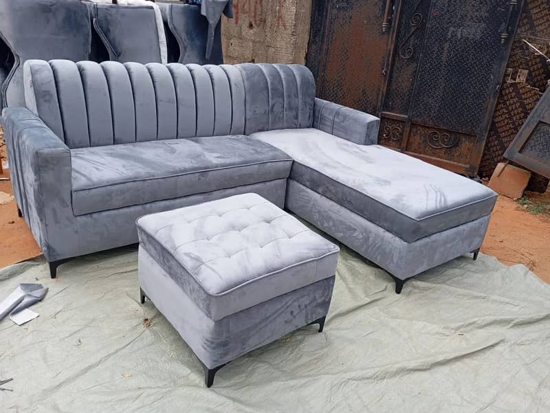 L-shape sofa set/Corner sofa for sale/7 Seater sofa/elegant sofa set 4