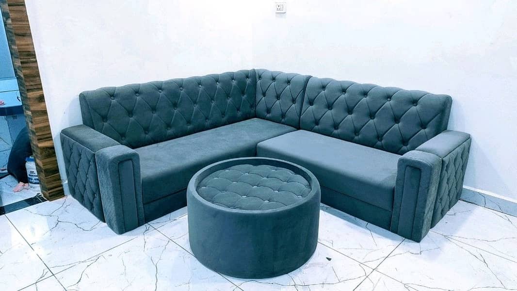 L-shape sofa set/Corner sofa for sale/7 Seater sofa/elegant sofa set 14