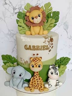 jungle theme cake available