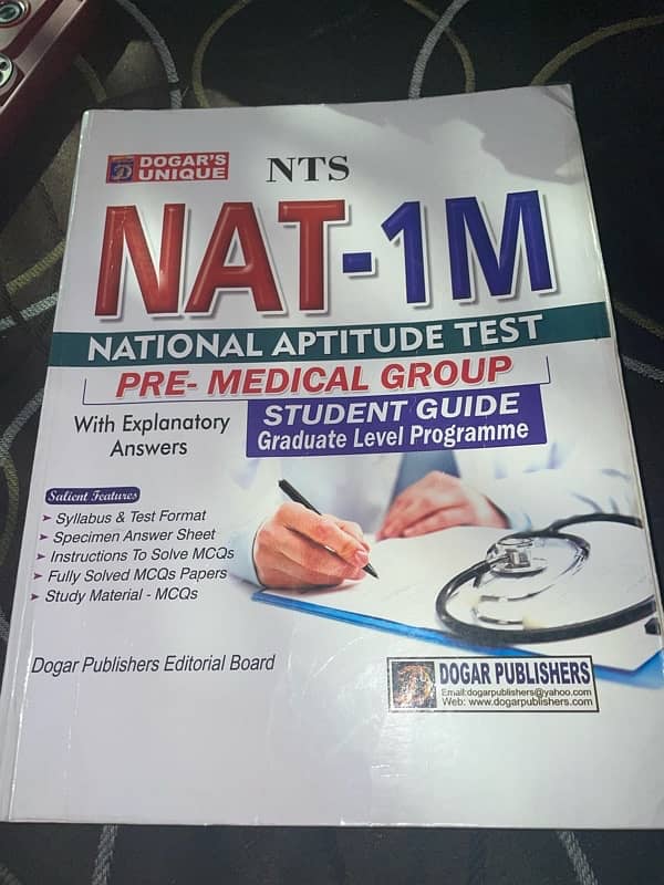 NAT nts I M premedical book 0