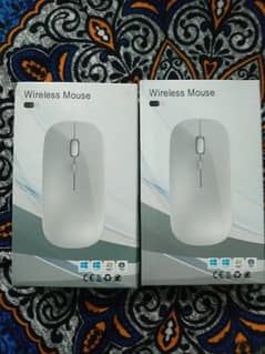 Branded Ultra Slim Wireless Bluetooth Chargeable Mouse Long Range