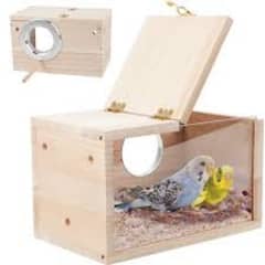 budgies boxes required