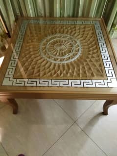 Set of 3 tables - 1 center and 2 side tables - 10/10 condition