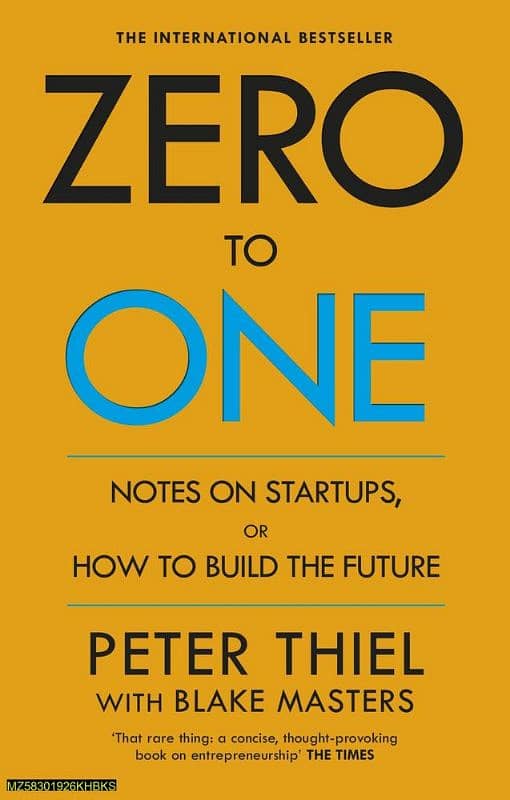 zero to one notes on startups by peter thiel 0