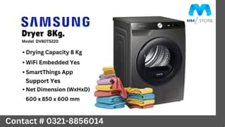 Samsung 8kg Front Load | Fully Automatic Machine