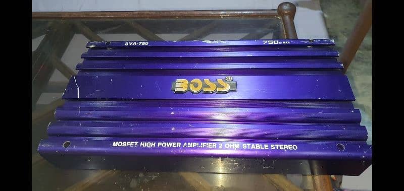 Boss Mono Car Amplifier 6