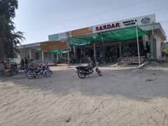 1 Kanal Commercial Shop For Sale On Main Govt. Comprehensive School Chowk Sahiwal.