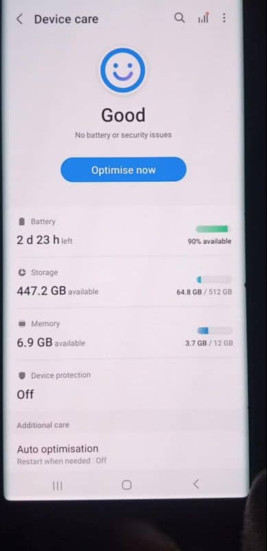 Note 20 ultra 12-512GB 5g NON PTA no shed no line exchange posible 3