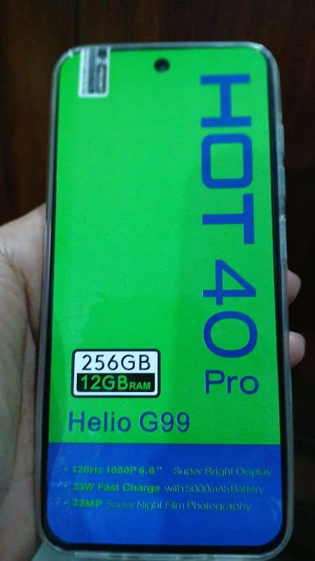 Infinix hot 40 pro For sale in sultan Pura lahore 0