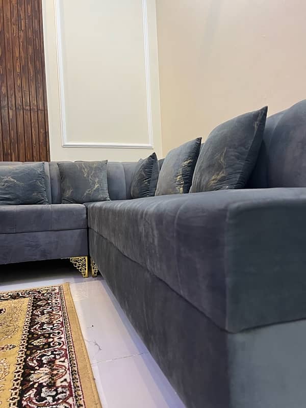 L Shaped 7 seater sofa 5