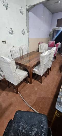 DINING TABLE | 6 CHAIRS SET | DINING CHAIRS