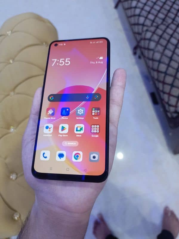 Oppo Reno 6 128/8GB Ram with charger only in new condition 9