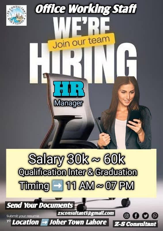 HR Manager Office Assistant Only Female 0