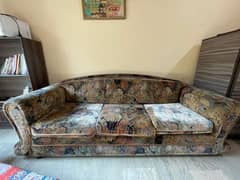 6 seater sofa in good condition.