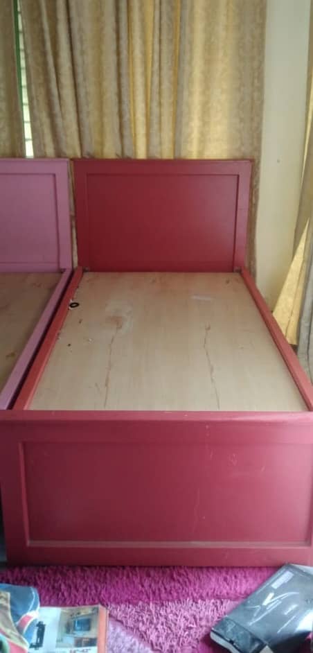 single wooden bed for sale 4