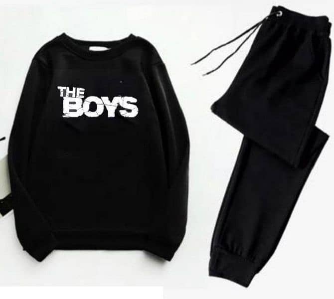 printed Sweatshirt Track suit_2Pcs 3